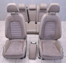 VW PASSAT 3C Kombi AUSSTATTUNG SITZ RÜCKSITZBANK Leder Alcantara Beige SET KQ173