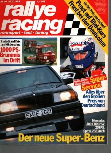 Zeitschrift rallye racing 16 - rallye,