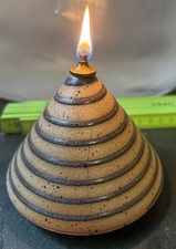 Keramik Steingut Öllampe