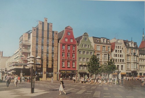 Ansichtskarte rostock ecke - ansichtskarte, rostock/ecke