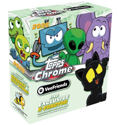 Topps veefriends chrome 2026 - topps,