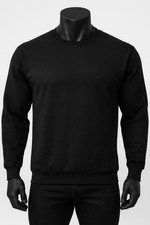 FRESHER BASIC PULLOVER SWEATER PULLI CREW NECK GANG HOODIE TOP SPORT BLANK XL