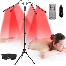 Infrarotlampe Rotlicht Therapie Stehlampe Rotlichtlampe Strahler Körper Gesicht