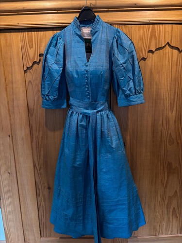 Dirndl seide hochzeitskleid - dirndl,