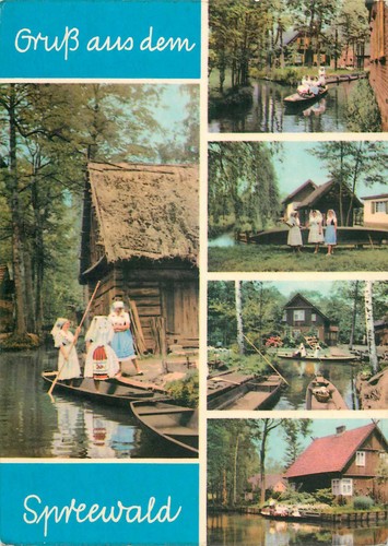 Spreewald ddr - ak,