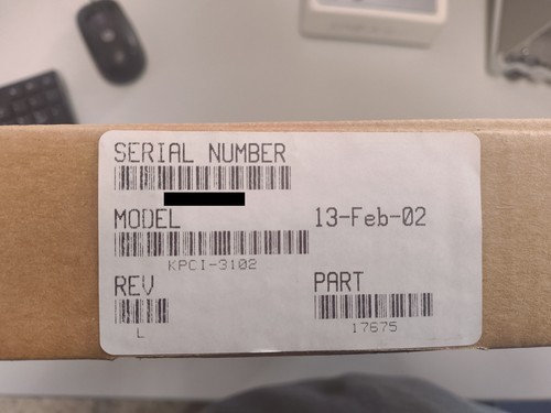 Keithley 17675 kpci 3102 - kpci-3102, low