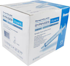 Romed Einmalspritzen Einwegspritzen 3-teilig (Spritze 5 ml, Menge: 100 Stück)