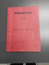 HONDA CF50  CHALY 50 original Ersatzteilliste Ersatzteilkatalog von 1977