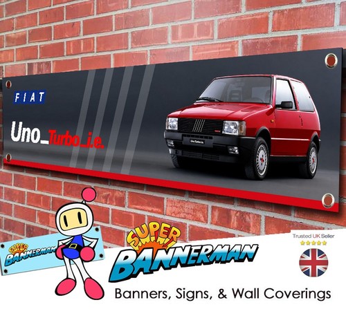 Fiat uno turbo - uno, banner
