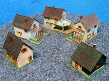 5 Stück Modellbau Haus