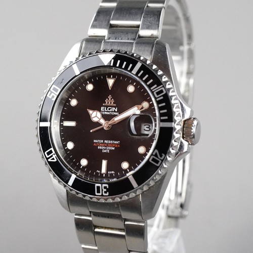 Elgin automatic vintage diver - elgin,
