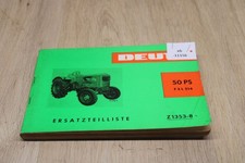 Deutz F3L 514 Ersatzteilliste