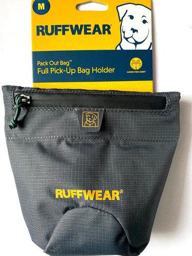 Ruffwear pack out bag basalt - out,