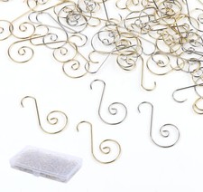 Kugelaufhänger S Haken Klein 200pcs Weihnachtskugel Haken Schnellaufhänger