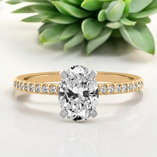 14k gelbgold diamant - 14k,