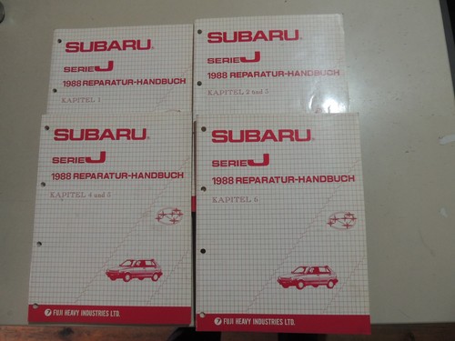 Subaru justy 2l gl glii - subaru, 1,0l