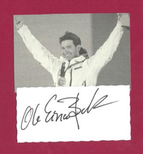 Ole Einar Björndalen - Norwegen  8x Olympia Gold Biathlon vielfacher Weltmeister