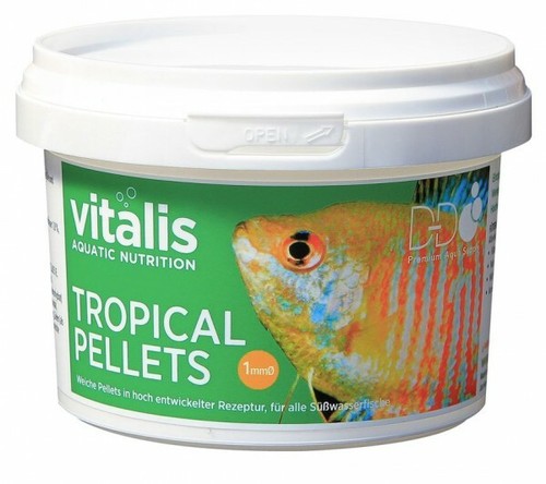 Vitalis tropical pellets - vitalis, 1mm