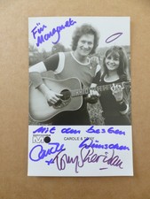CAROLE & TONY SHERIDAN signed