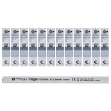 Hager Set 12x LS Schalter