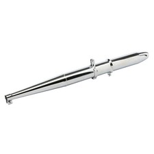 Simson Auspuff Spitz chrom mit