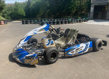 Rennkart CRG Chassis Rotax Junior Motor revidiert Hobbyaufgabe