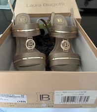 Damenschuhe/ Offene  Sandaletten mit Blockabsatz Von Laura Biagiotti Gr. 37