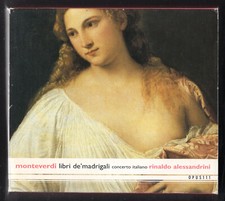 5 CD ★ Monteverdi: Libri de madrigali - Rinaldo Alessandrini ★ BOX OPUS 111