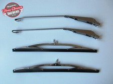 Satz Wischerarme & -blätter (2+2 Stck.) Mercedes Benz  Pagode W113   NEUTEILE!