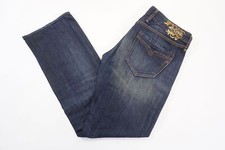 Replay Neeko Damen Jeans Hose W29 L32 29/32 blau dunkelblau Bootcut Baumwolle