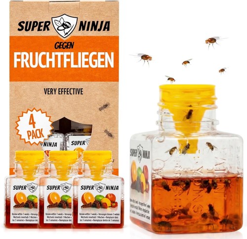 Super ninja fruchtfliegenfalle - super,