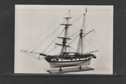 Postkarte-"Taifun"-Modell-Brig