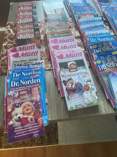 Romanhefte teilweise neu - , in