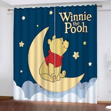 Maßgefertigte Vorhänge 16.Winnie the Pooh Schlafzimmer Verdunklung UV-Schutz