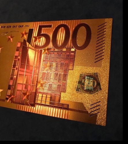 500 schein mit - schein, zertifikat