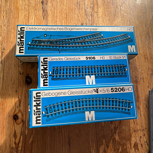 Märklin gleis 5106 5206 - m-gleis, 5106/5206