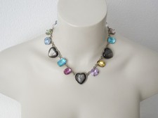 Kette Collier Vintage Herz