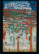 AK KUNST-POSTKARTE 1995 HUNDERTWASSER VERMISSTE & GESTOHLENE GEMÄLDE m2504