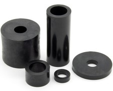 Distanzhülsen für M8 Distanzstücke Rund aus Kunststoff Unterlegscheiben Hülsen