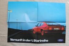 32B 707 Ford Capri 2.0 GT 4 GT4 Sonderserie Motorsport Poster Prospekt