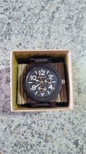 WeWood Uhr 45mm M16-325 Chronograph - 100% Holz - schwarzes Zifferblatt