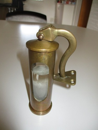 Sturmglas messing poliert - sturmglas,