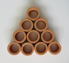 10 Stück Keramikring - Pflanzring Aquarium Wasserpflanzen Aquarienpflanzen Terra