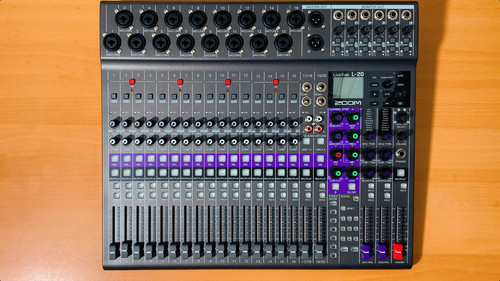 Zoom livetrak - l-20, +