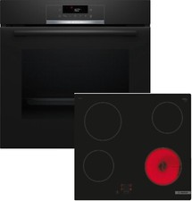 Bosch Einbau-Herd-Set, HBA571BB3 + PKE61RAA2E Set HBD271FB67