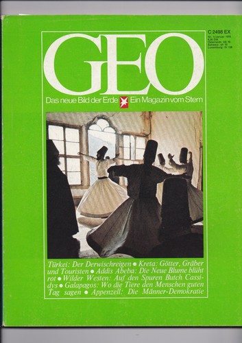 Geo januar 1978 - geo,
