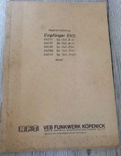NVA  RFT EKD 100 REPARATURHANDBUCH FUNKWERK KÖPENICK EKD 300,