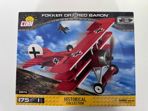 Cobi 2974 fokker red - cobi,