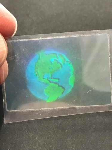 Hologramm als folie - 1,