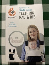 Ergobaby Schultergurtschoner und Latz für 360 Babytragen Ergobaby Teething Bib, 
